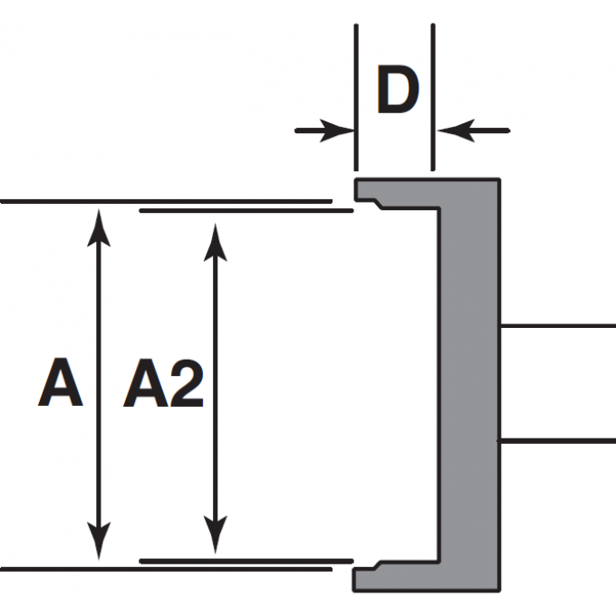 Жало паяльное для MFR-H1 METCAL QFP 44 RFP-QD19