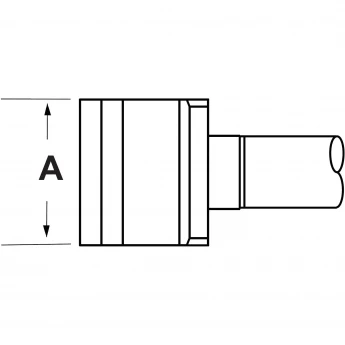 Жало паяльное прямое лезвие METCAL для CV/MX 25 мм SMC-6BL0025H