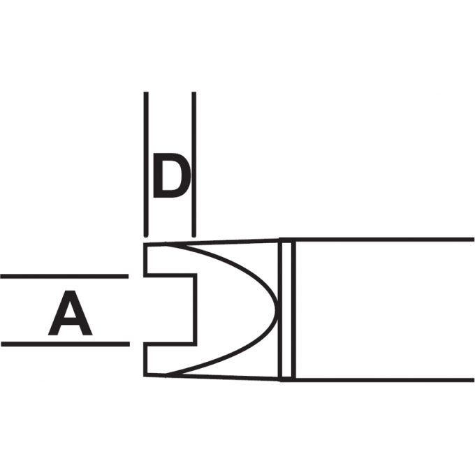 Жало паяльное METCAL для MX Chip 0805 SMTC-001