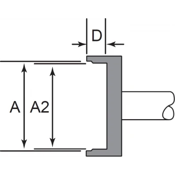 Жало паяльное для MX PLCC 44 Metcal SMTC-014
