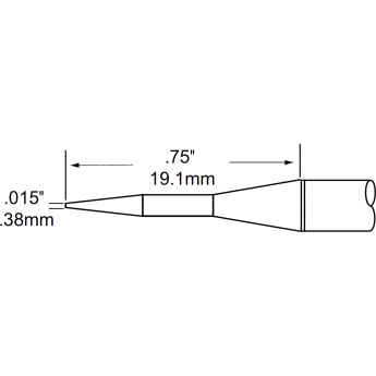 Картридж-наконечник METCAL для MFR-H4-TW конический 0.4 × 19.1 мм TFP-CNP1